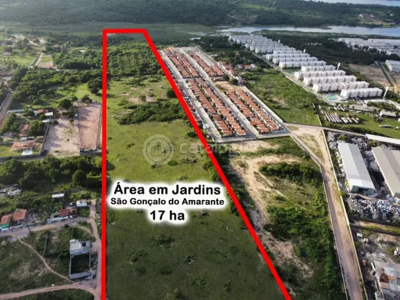 Imagem Área em Jardim - São Gonçalo do Amarante com 17ha
