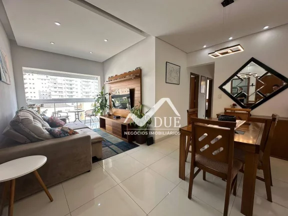 Imagem Apartamento com 3 dormitórios à venda, 100 m² por R$ 1.200.000,00 - Boqueirão - Santos/SP