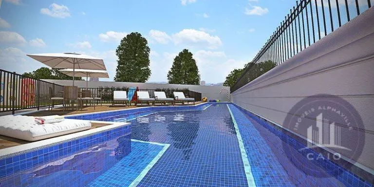 Imagem Apartamento para aluguel com 1 quarto, 67 m² - R$ 5.490,00- Alphaville