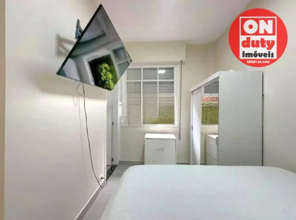 Imagem Apartamento com 2 quartos à venda, 70 m² por R$ 480.000 - Embaré - Santos/SP