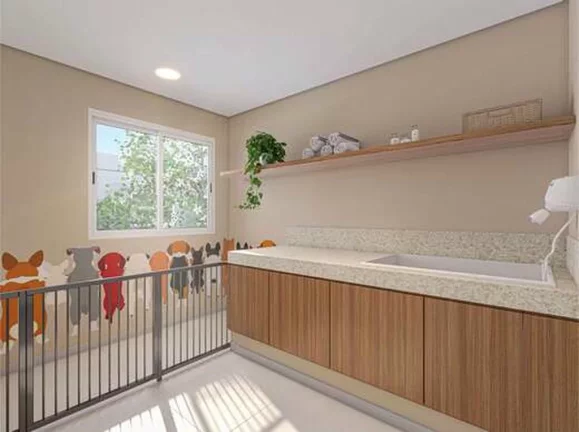 Imagem Apartamento à venda em SP: 2 quartos, 1 banheiro, 32m² no Condomínio Vibra Marechal Tito, Jardim Silva Teles. Minha casa minha vida.