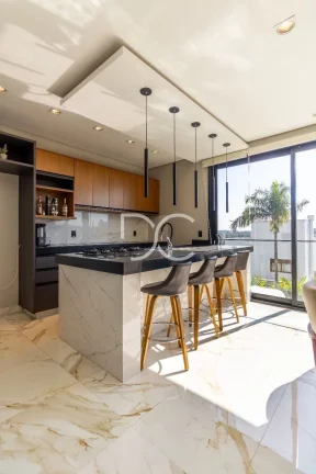 Imagem Condomínio Alphaville Nova Esplanada 4 - Venda Sobrado Alto Padrão | AC 260m² | AT 458m² | 3 Dorm | 3 Suítes | 5 Ban | 4Vagas