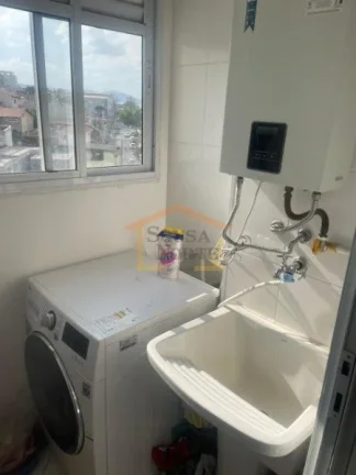 Imagem Apartamento 2 dormitórios, sendo 1 suíte, sala 2 ambientes, sacada, cozinha planejada, área de se...