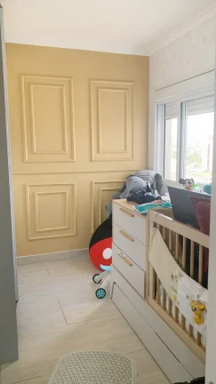Imagem Apartamento 134M², 3Q, 3 Suítes, 4 Banheiros, 2 Vagas, 1 Lavabo, Varanda Gourmet, Academia, Churrasqueira, Piscina, Salão de Festas e Jogos, Depósito.