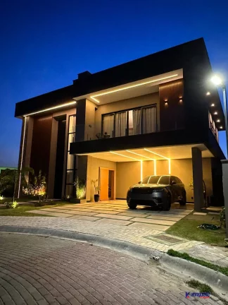 Imagem VENDO CASA LUXUOSA CASA DE 4 SUÍTES COM PISCINA E ÁREA GOURMET PARA VENDA