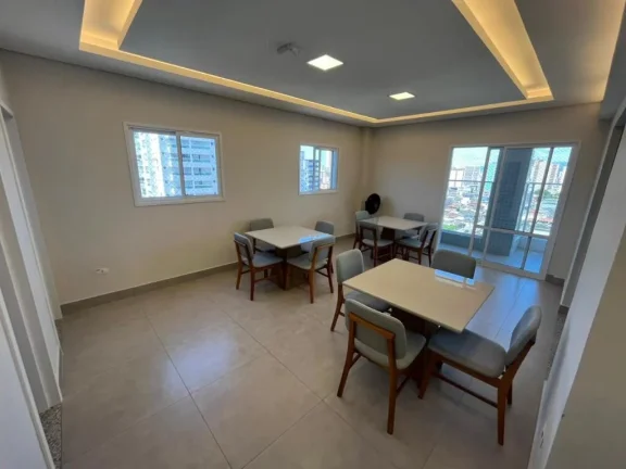 Imagem Maravilhoso Apartamento Alto Padrão no Canto do Forte, Praia Grande - 2 Quartos e Lazer Completo