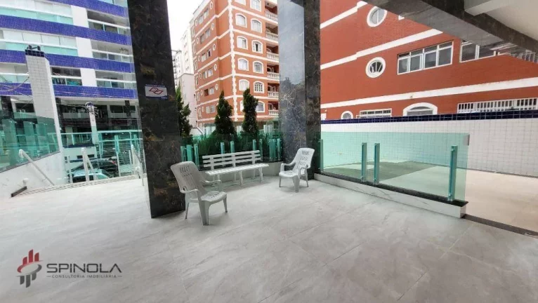 Imagem Apartamento com 2 dormitórios à venda, 69 m² por R$ 460.000,00 - Tupi - Praia Grande/SP