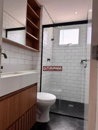 Imagem Apartamento com 2 dormitórios para alugar, 58 m² por R$ 3.754,25/mês - Vila Galvão - Guarulhos/SP