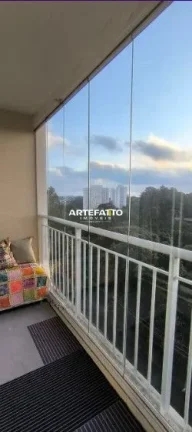 Imagem Apartamento mobiliado com 2 dormitírios com suítes e 1 vaga