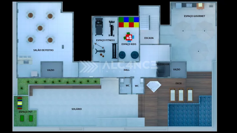 Imagem Apto - 3 Quartos - 1 Suíte - 63,82 m² - Poço, Cabedelo/PB