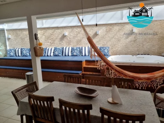 Imagem Casa em condomínio para locação em Juquehy com 4 suítes, jacuzzi privativa, 150m da praia - Acomodação 10 pessoas | Juquehy Imobiliária