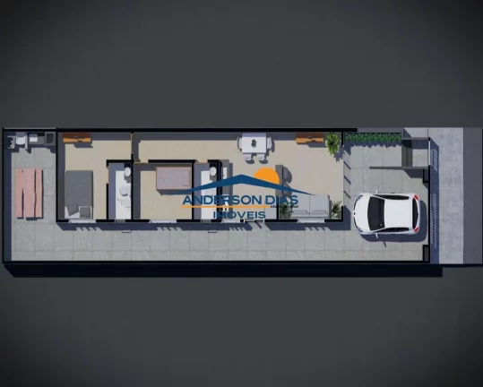 Imagem Casa com 2 dormitórios à venda, 72 m² por R$ 380.000 - Massaguaçu - Caraguatatuba/SP