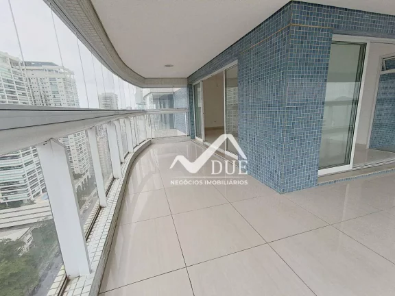 Imagem Apartamento com 4 suítes e 3 vagas demarcadas à venda, 255 m² por R$ 4.490.000 - Aparecida - Santos/SP