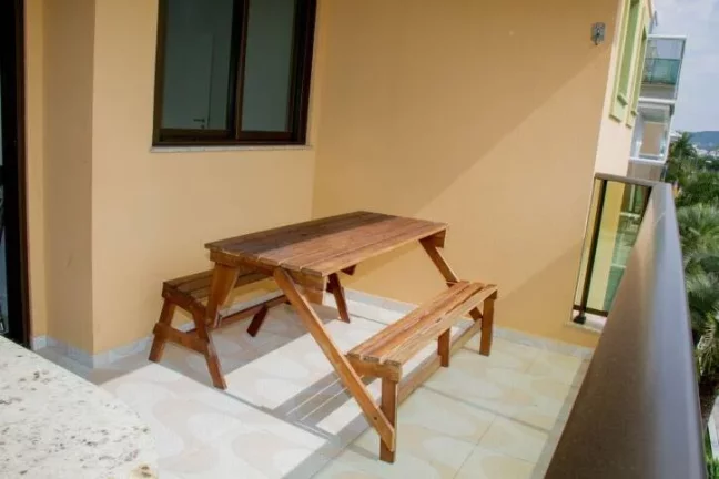 Imagem Apartamento com 3 dormitórios , 121 m² - Jurerê Internacional - Florianópolis/SC