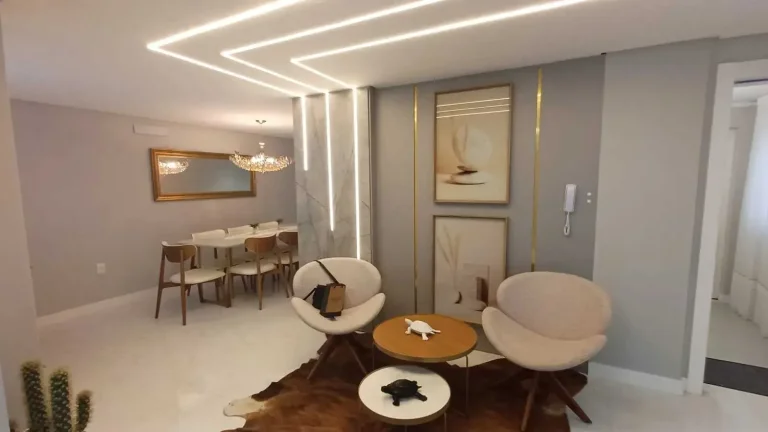 Imagem Apartamento com 3 dormitórios sendo 3 suítes e 2 vagas de garagem em Balneário Camboriú/SC