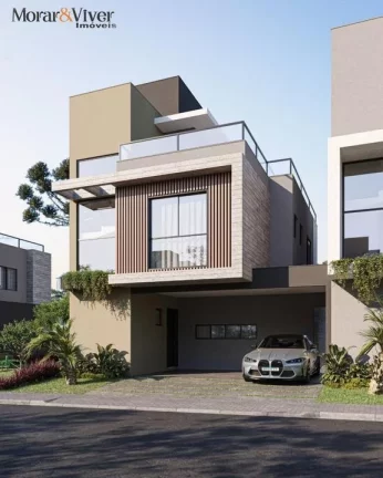 Imagem Casa para Venda em Curitiba, Bacacheri, 3 dormitórios, 3 suítes, 4 banheiros, 2 vagas