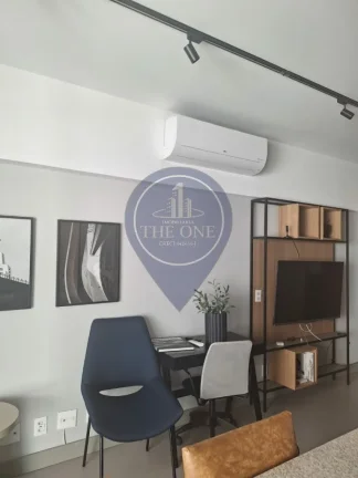 Imagem Alugue já seu Studio no Campo Belo, São Paulo! 1 quarto, 1 banheiro, 1 vaga e 48m² de conforto e praticidade. Agende sua visita agora!