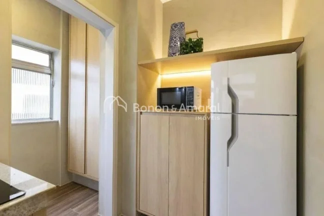 Imagem Lindo apartamento mobiliado e decorado no Cambuí, totalmente reformado. 

Possui 1 quarto com armá...