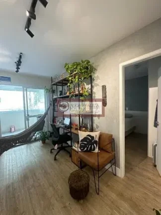 Imagem Apartamento com sacada em Santo Amaro - São Paulo | 42M², 1 suíte, 1 banheiro | R$ 500.000 à venda