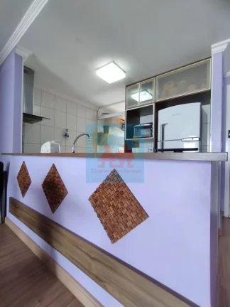 Imagem Apartamento com 70m² e Vista Total para o Mar na Vila Mirim, Praia Grande/SP, 580mil