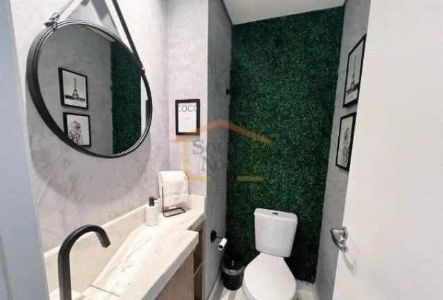 Imagem Apartamento 69m², 2 dormitórios, sendo 2 suítes, 1 delas com varanda, sala 2 ambientes, lavabo, v...