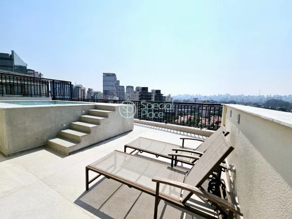 Imagem Vila Nova Conceição Cobertura à Venda Recém Reformada pelo escritório de arquitetura Fernanda N...