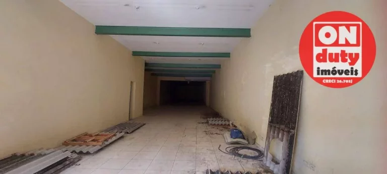 Imagem Galpão para alugar, 400 m² por R$ 8.601,75/mês - Centro - Santos/SP