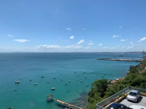 Imagem ARTUR MOREIRA LIMA - CORREDOR DA VITÓRIA - 4 SUITES - GABINETE - VARANDÃO 278,00m2 PRIVATIVOS - VISTA MAR - PIER ... TELEFÉRICO