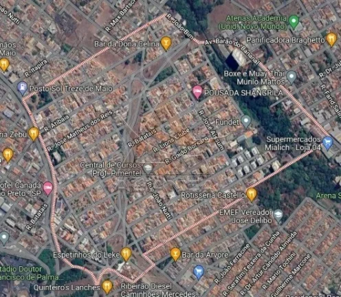 Imagem Área - Ribeirão Preto - Parque Bandeirantes