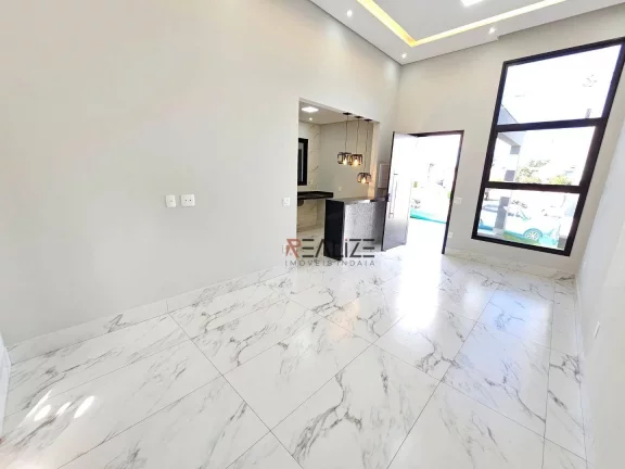 Imagem Casa moderna com 3 dormitórios à venda, 110 m² por R$ 925.000 - Condomínio Jardins do Império - Indaiatuba/SP