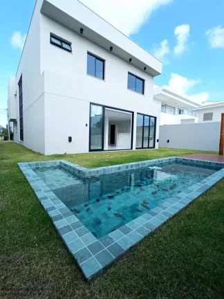 Imagem Imóvel de luxo: Casa em condomínio de 4 quartos em Vila de Abrantes, Camaçari-BA, com 4 suítes e 250m² de área. Aproveite!