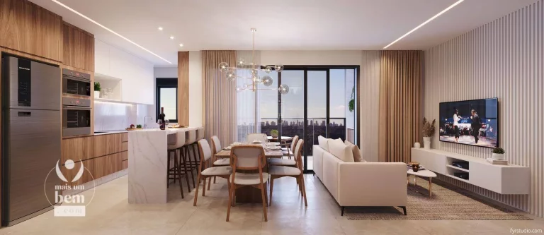 Imagem Apartamento pronto para morar - 3 quartos (1 suíte), sacada com churrasqueira, 2 vagas, à venda por R$ 1.215.000 - Alto da Rua XV - Curitiba/PR