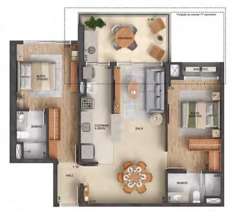 Imagem Apartamento para Venda em Rio de Janeiro / RJ no bairro Barra da Tijuca