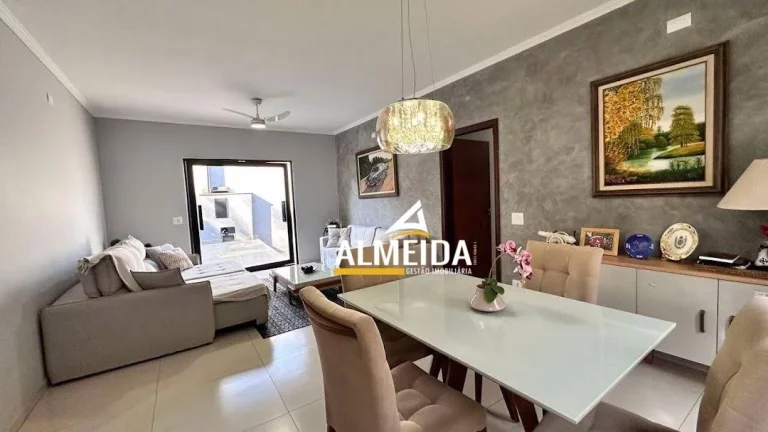 Imagem Casa com 3 dormitórios à venda, 111 m² por R$ 690.000,00 - Diário Ville - Rio Claro/SP