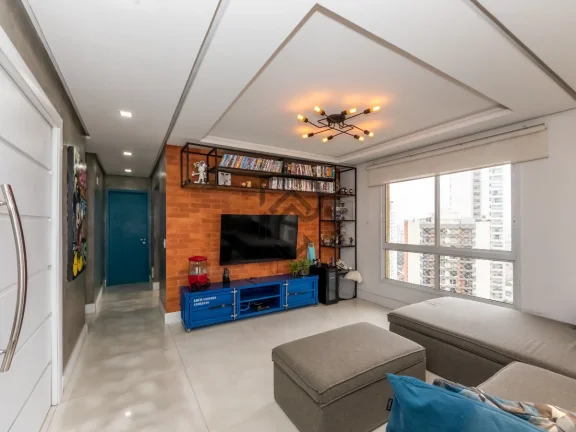 Imagem Apartamento chacara klabin sala com pé-direito duplo