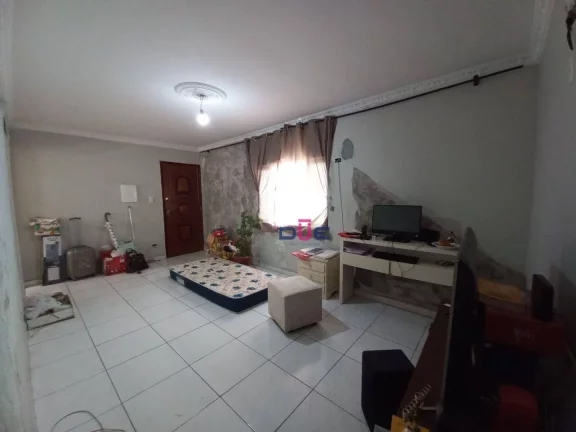 Imagem Apartamento no BNH Térreo plano 4 - 3 dormitórios grandes e estacionamento murado à venda, 72 m² por R$ 318.000 - Aparecida - Santos/SP