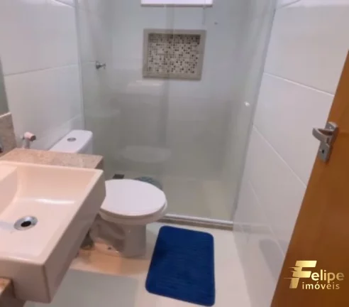 Imagem Casa com três quartos localizada na Enseda Azul em Guarapari