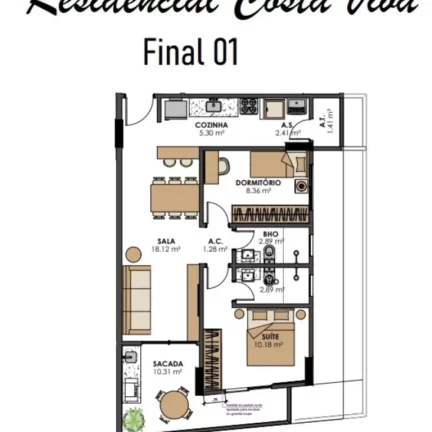 Imagem Excelente apartamento na Tupi!!!