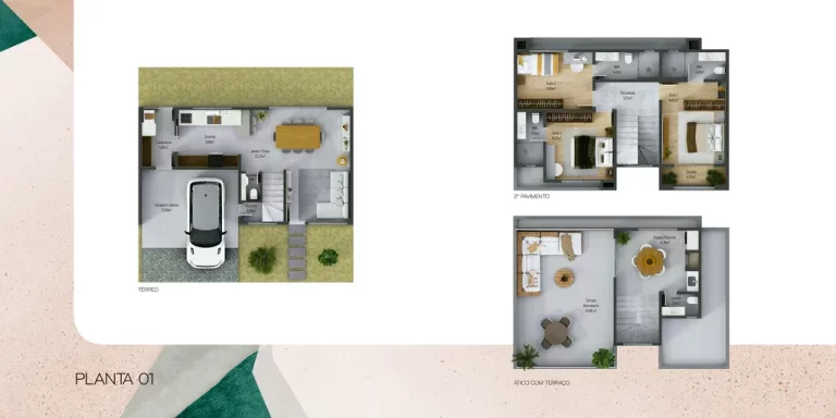 Imagem Vila Unika - Casa à venda no bairro Santa Felicidade - Curitiba/PR