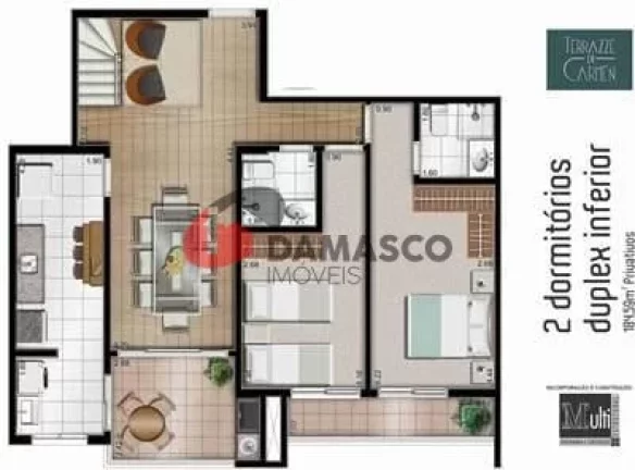 Imagem Cobertura à venda 2 Quartos, 1 Suite, 3 Vagas, Santa Maria, São Caetano do Sul - SP