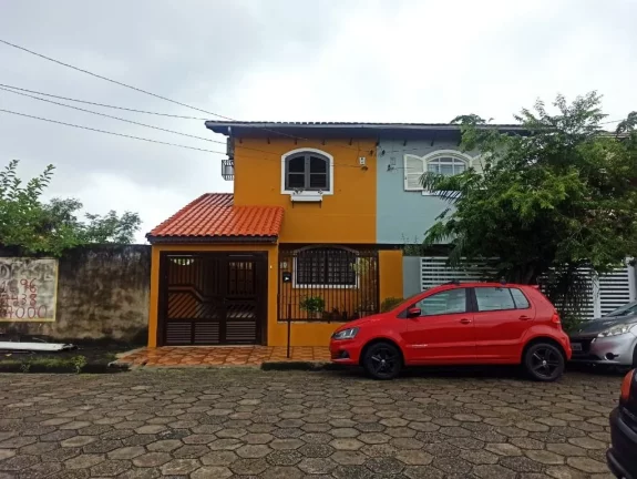 Imagem Sobrado com 3 dormitórios à venda, 183 m² por R$ 580.000 - Vila Ponte Nova - Cubatão/SP