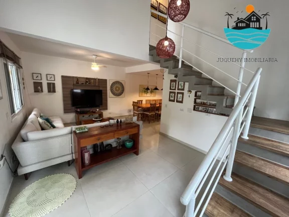 Imagem Casa em Juquehy para alugar - condomínio fechado com 5 suítes, 3 vagas, 100m da praia - Acomodação máx. 12 pessoas | Juquehy Imobiliária.