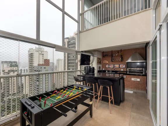 Imagem Apartamento chacara klabin sala com pé-direito duplo