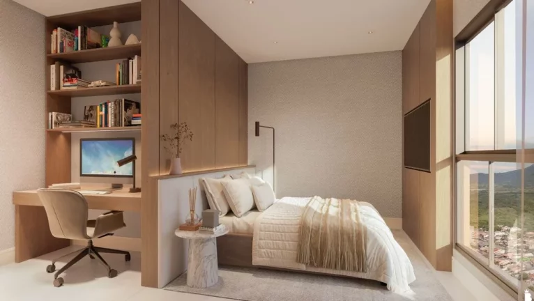 Imagem Apartamento com 2 Quartos à Venda, 66 m² em Perequê - Porto Belo