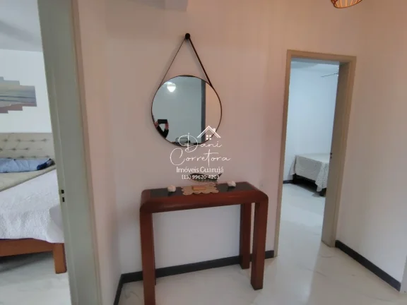 Imagem Imperdível: Apartamento à Venda em Guarujá-SP, Pitangueiras - 2 quartos, 2 salas, 2 banheiros, 1 vaga, 82m²