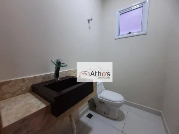 Imagem Sobrado com 3 dormitórios, 161 m - venda por R$ 1.250.000 ou aluguel por R$ 6.600,00/mês - Jardim Park Real - Indaiatuba/SP