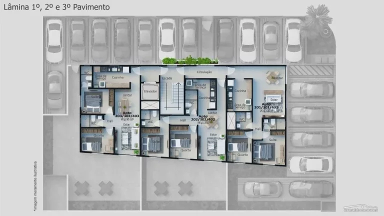 Imagem Apartamento com 2 dormitórios à venda, 58 m² por R$ 299.900,00 - Bancários - João Pessoa/PB