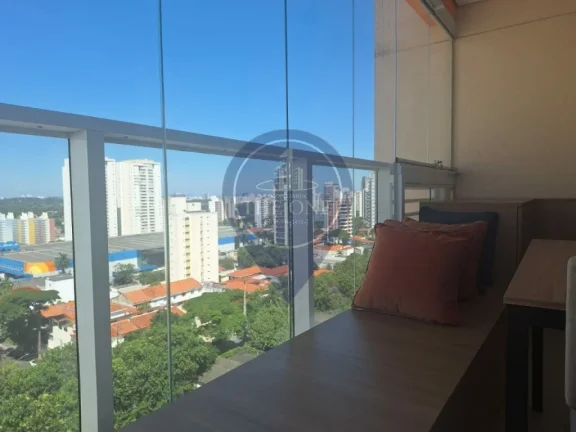 Imagem Alugue já seu Studio no Campo Belo, São Paulo! 1 quarto, 1 banheiro, 1 vaga e 48m² de conforto e praticidade. Agende sua visita agora!