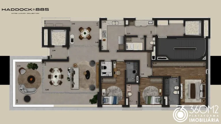 Imagem Apartamento para Venda em São Paulo / SP no bairro Cerqueira César