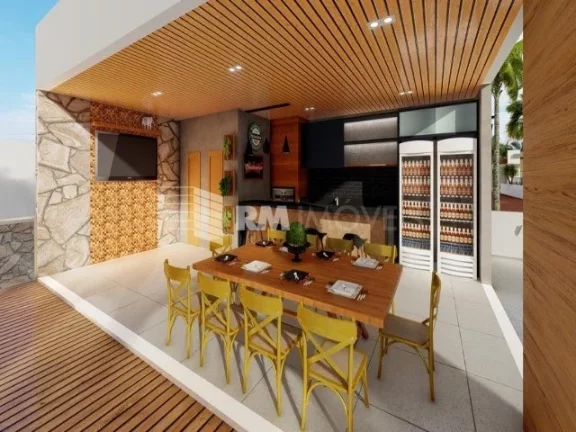 Imagem Casa de Condomínio com 3 Quartos à Venda, 142 m² em Abrantes - Camaçari